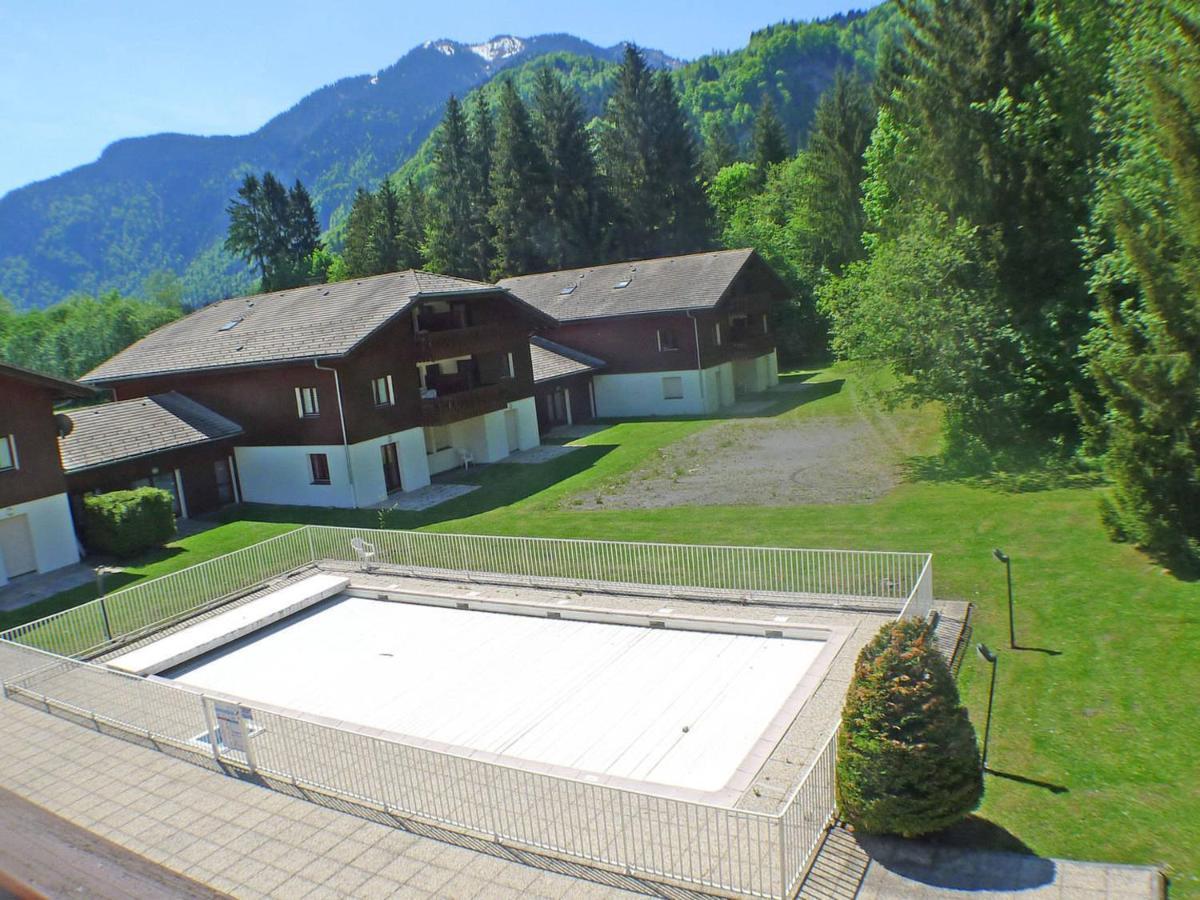 Studio Mansarde Avec Balcon, Piscine Et Parking Souterrain A Samoens - Fr-1-629-92 외부 사진