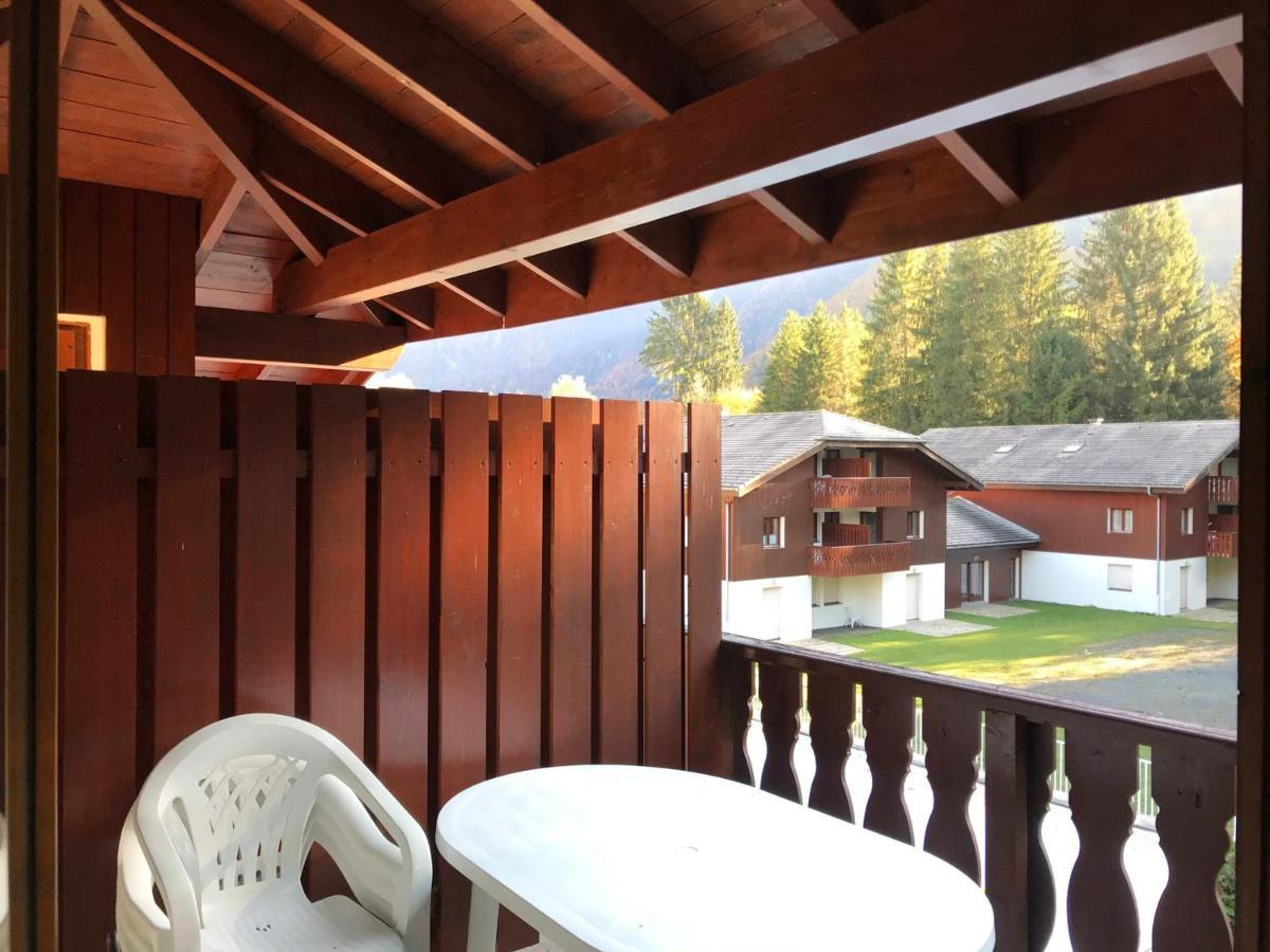 Studio Mansarde Avec Balcon, Piscine Et Parking Souterrain A Samoens - Fr-1-629-92 외부 사진